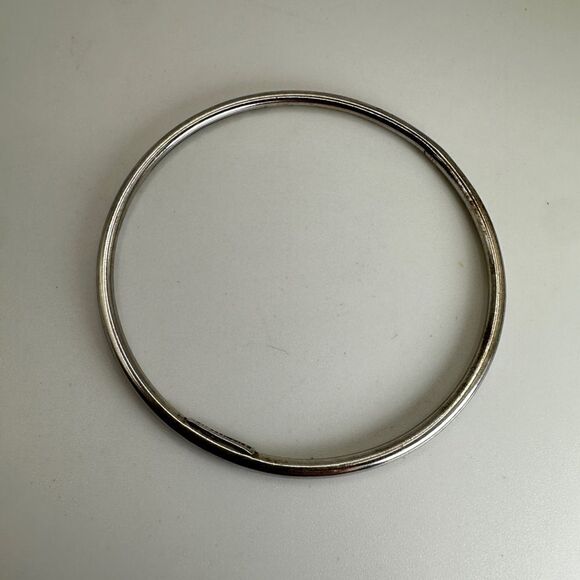 Stamped Mexico ATI 925, solid silver bangle bracelet! - Picture 9 of 9